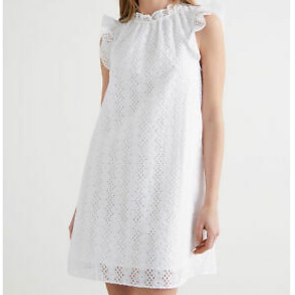 & Other Stories Dresses & Skirts - & Other Stories White Eyelet Mini Dress